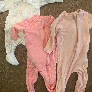 3 footed sleepers - angel dear, nui, kic kee pants brands